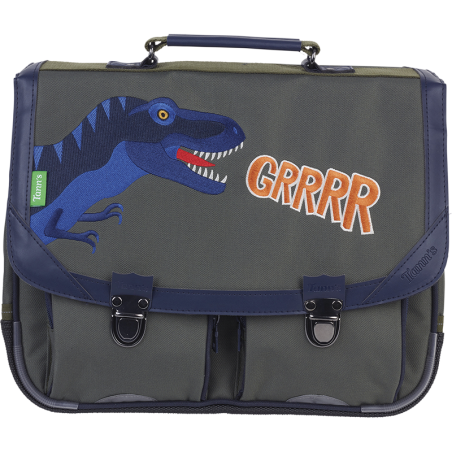 Cartable Oscar kaki Tann’s - 35 cm