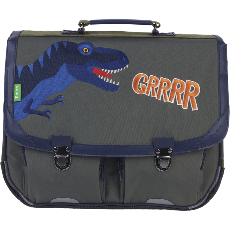 Cartable Oscar kaki Tann’s - 41 cm