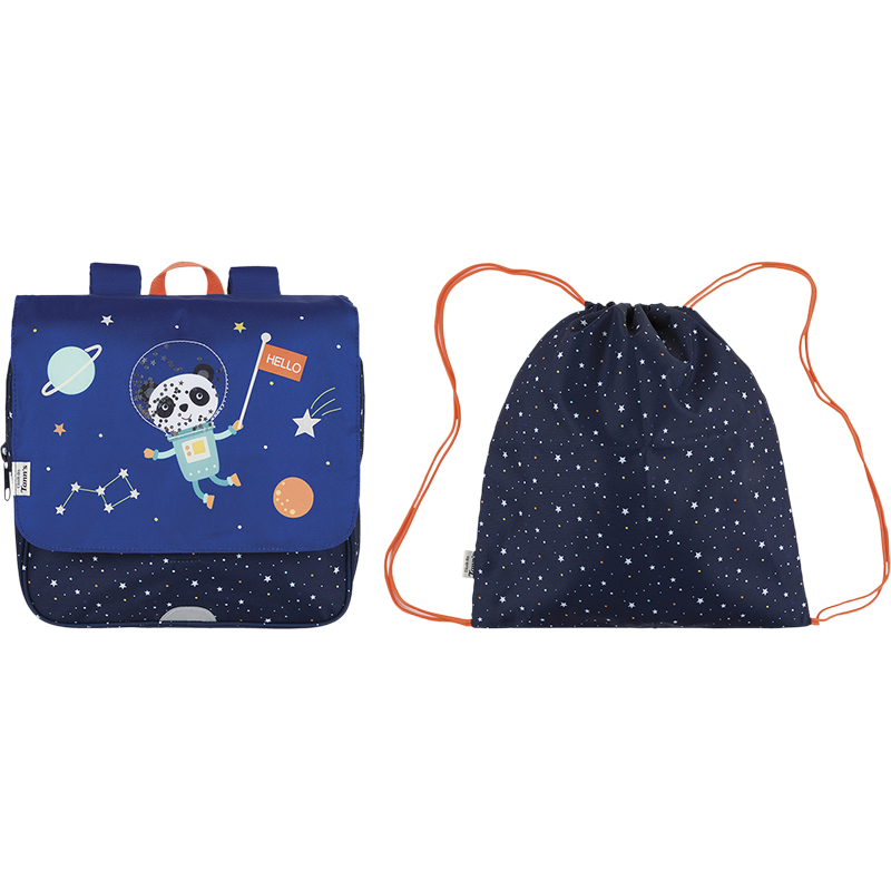 Cartable souple Cosmos L'école des Tann's - 29 cm