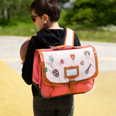 Cartable Adriana rose Tann’s - 38 cm