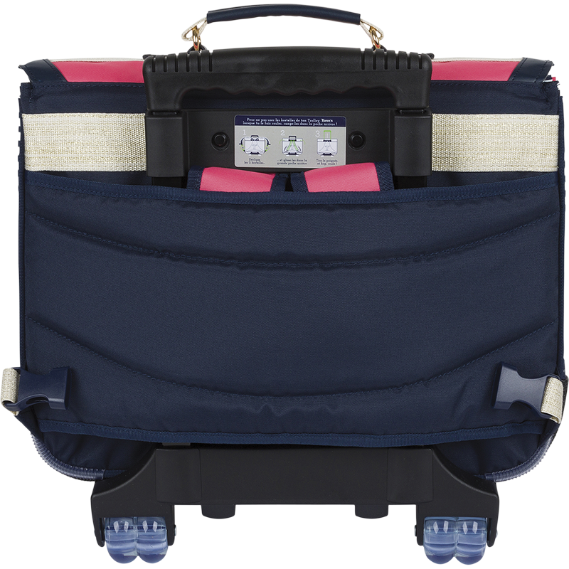 Cartable trolley Enora rose Tann’s - 38 cm