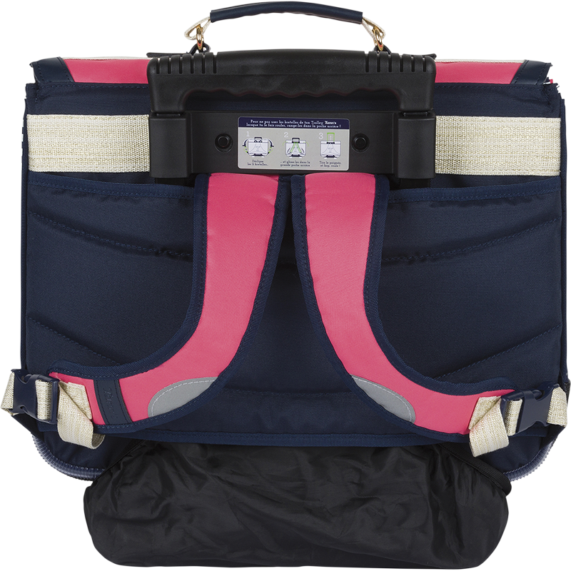 Cartable trolley Enora rose Tann’s - 38 cm