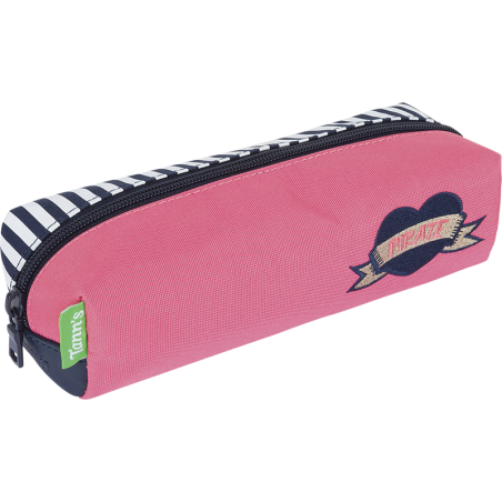Trousse Enora rose Tann’s - 21 cm