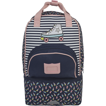 Sac à dos repas Léa bleu Tann’s - 24 cm