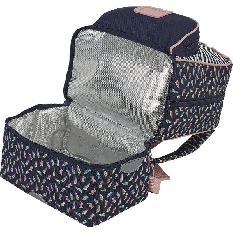 Sac à dos repas Léa bleu Tann’s - 24 cm