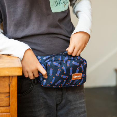 Sac banane Pablo bleu