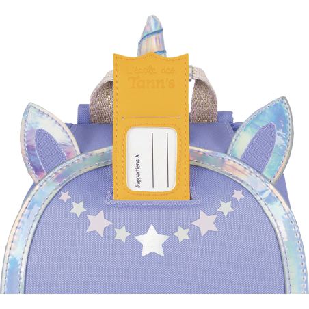 Sac à dos Licorne L'école des Tann's - 18,5 cm