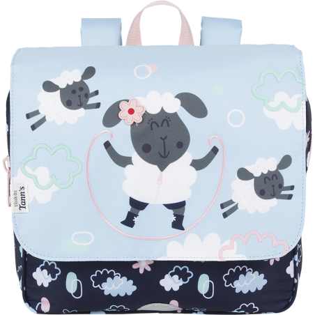 Cartable souple Saute-mouton L'école des Tann's - 29 cm