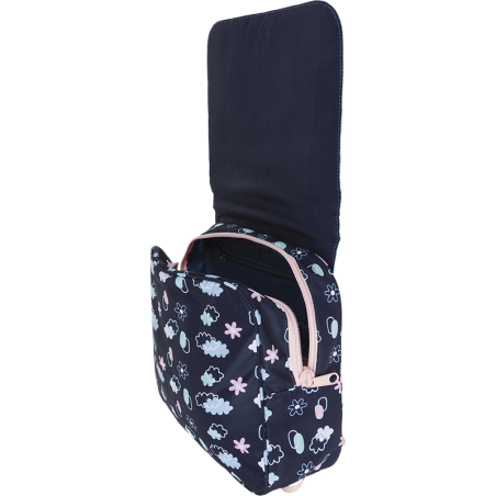 Cartable souple Saute-mouton L'école des Tann's - 29 cm