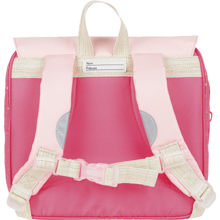 Cartable souple Fleur L'école des Tann's - 29 cm