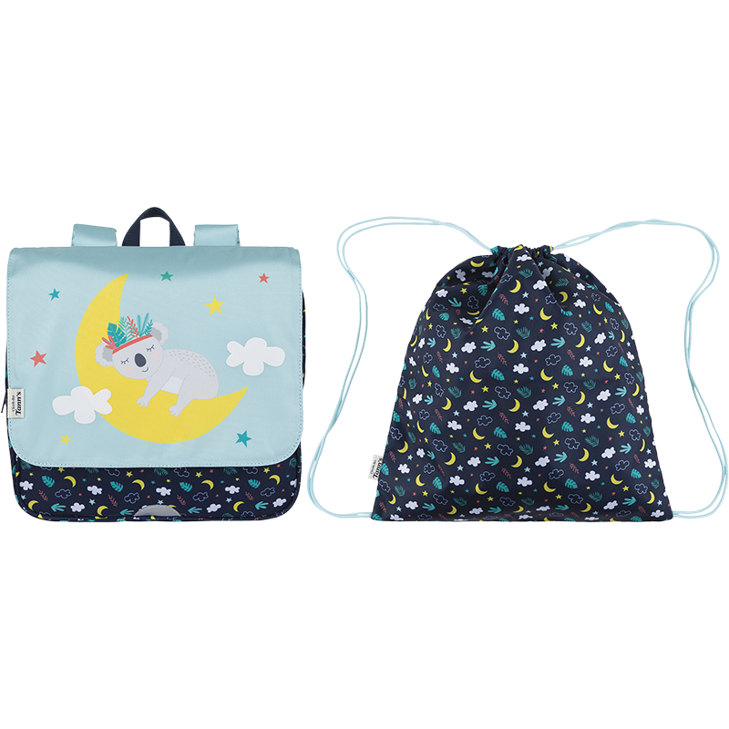 Cartable souple Rêveries L'école des Tann's - 29 cm