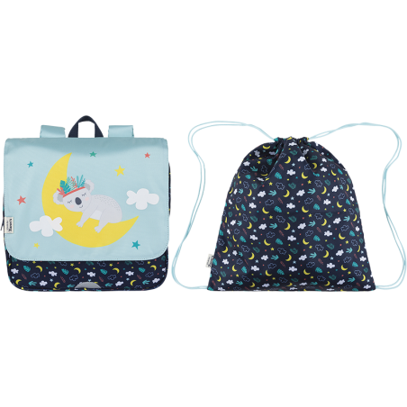Cartable souple Rêveries L'école des Tann's - 29 cm
