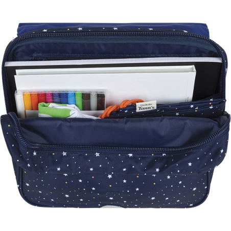 Cartable souple Rêveries L'école des Tann's - 29 cm