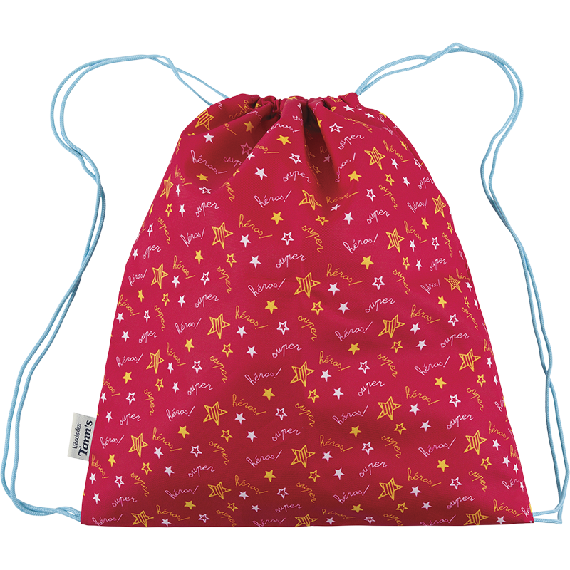 Cartable souple Super-héros L'école des Tann's - 29 cm