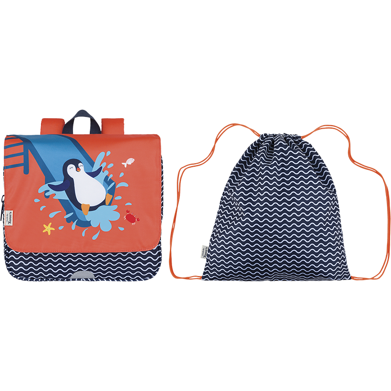 Cartable souple Jeux d'enfants L'école des Tann's - 29 cm
