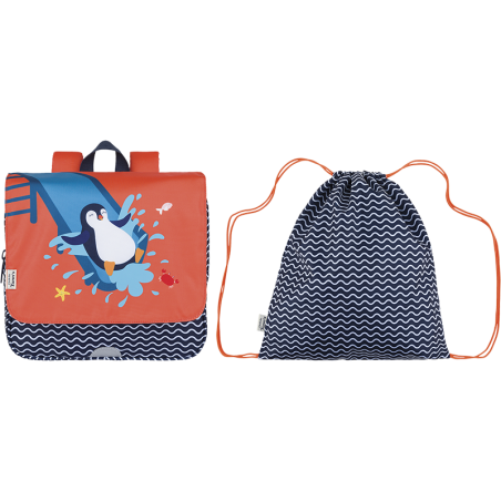 Cartable souple Jeux d'enfants L'école des Tann's - 29 cm