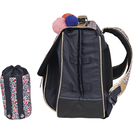 Cartable poche gourde Antonia bleu Tann’s - 38 cm