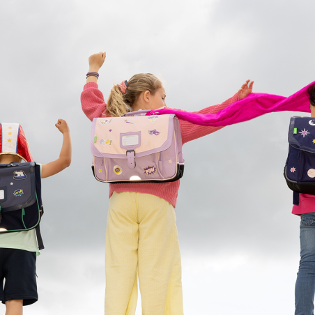 Cartable Diana bicolore