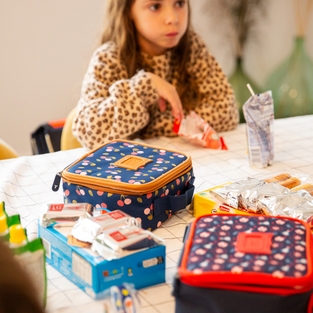 Boîte à goûter Alexa bleue