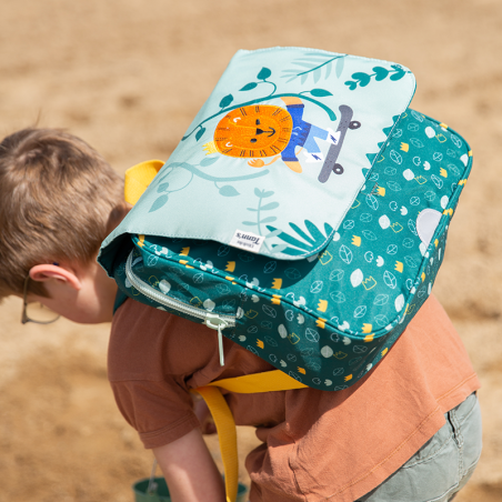 Cartable souple Jungle L'école des Tann's - 29 cm