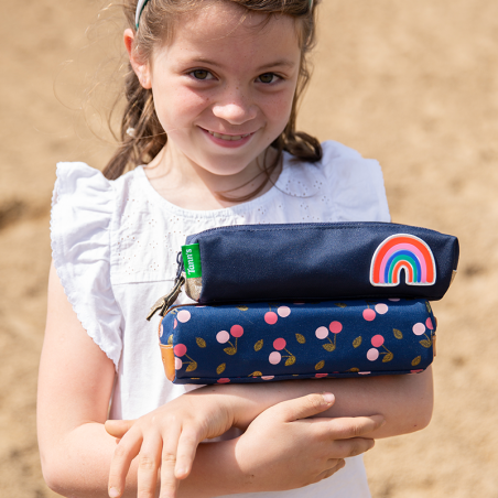 Trousse Alexa bleue