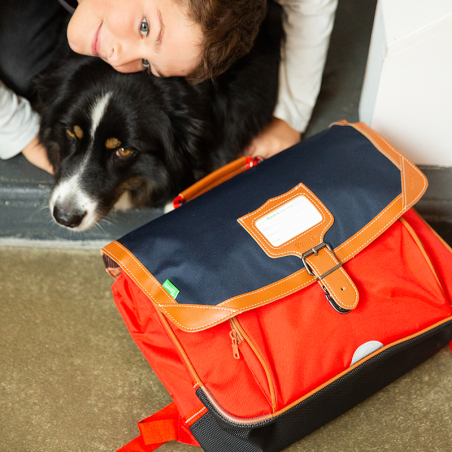 Cartable Arthur bicolore