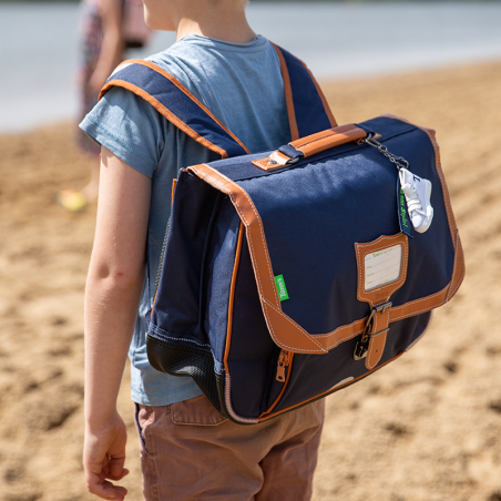 Cartable Camille bleu