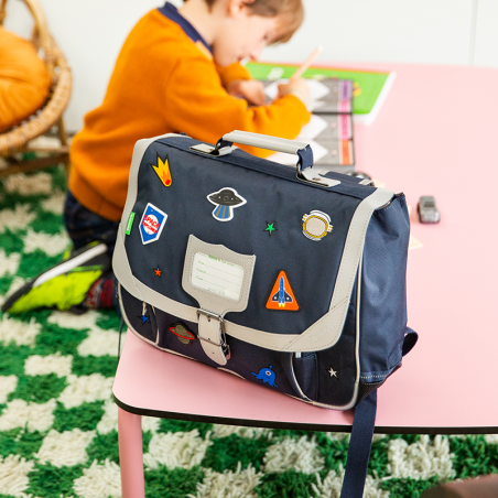 Cartable Elliott marine Tann’s - 35 cm