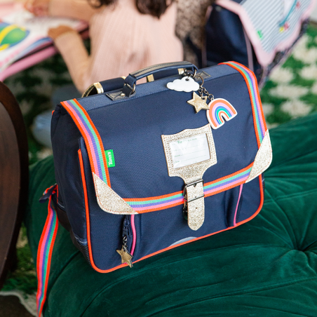Cartable Leïla bleu