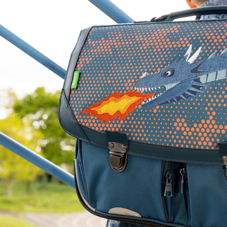 Cartable Lenny bleu