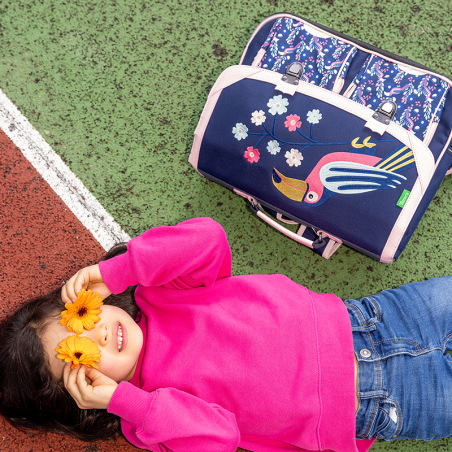 Cartable Assya bleu