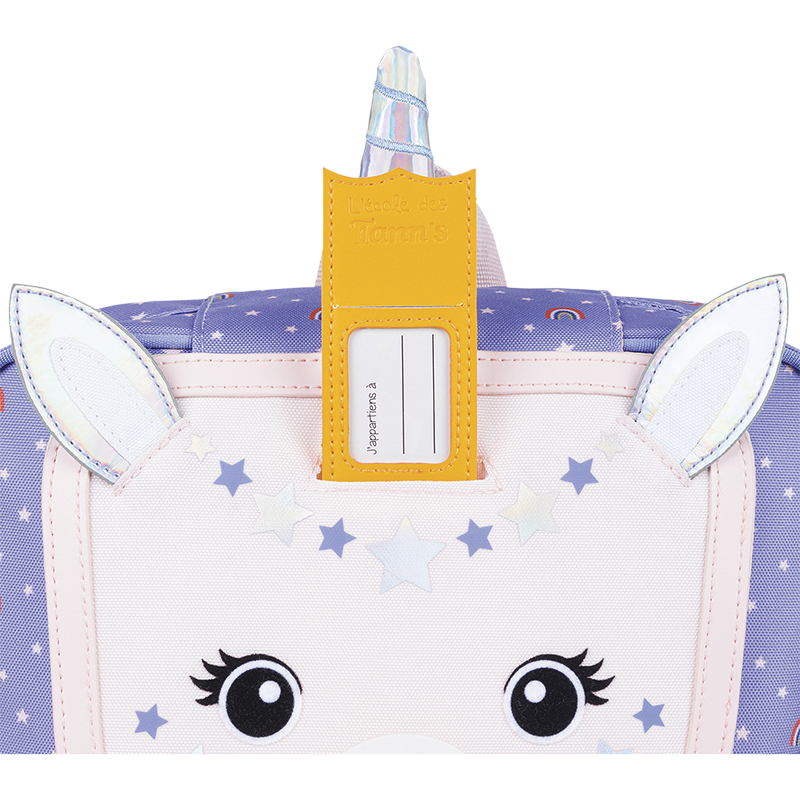 Mini cartable Licorne L'école des Tann's - 26 cm