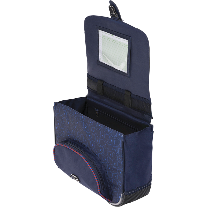 Cartable Lancelot bleu