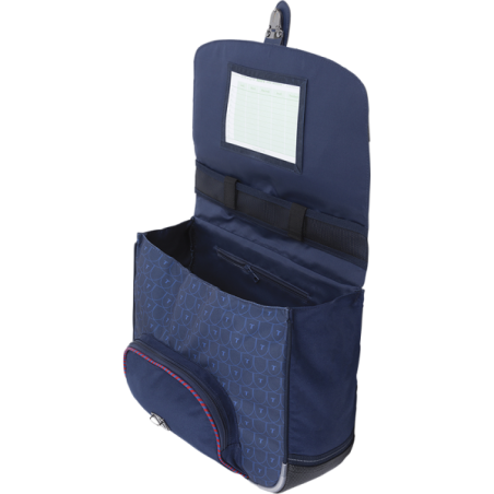 Cartable Lancelot bleu
