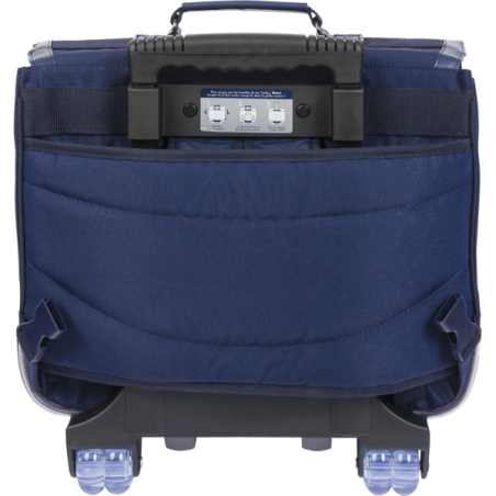 Cartable trolley Lancelot bleu