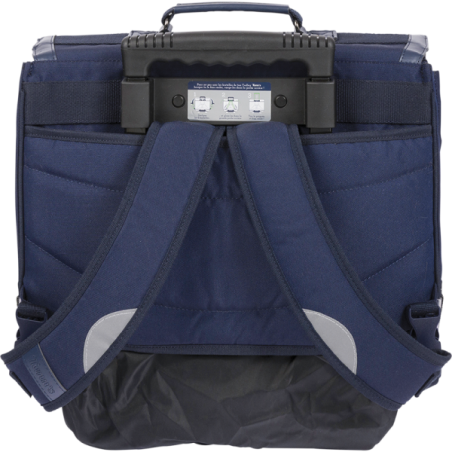 Cartable trolley Lancelot bleu