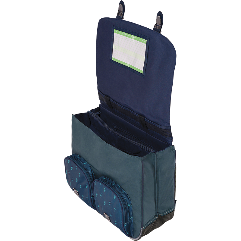 Cartable Ethan vert
