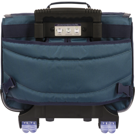 Cartable trolley Ethan vert