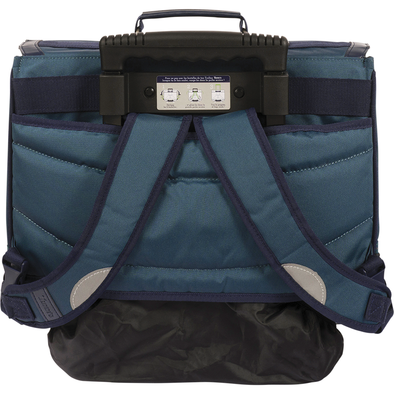 Cartable trolley Ethan vert
