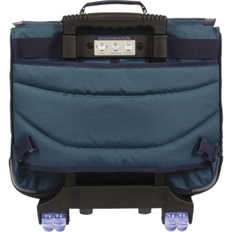 Cartable trolley Ethan vert