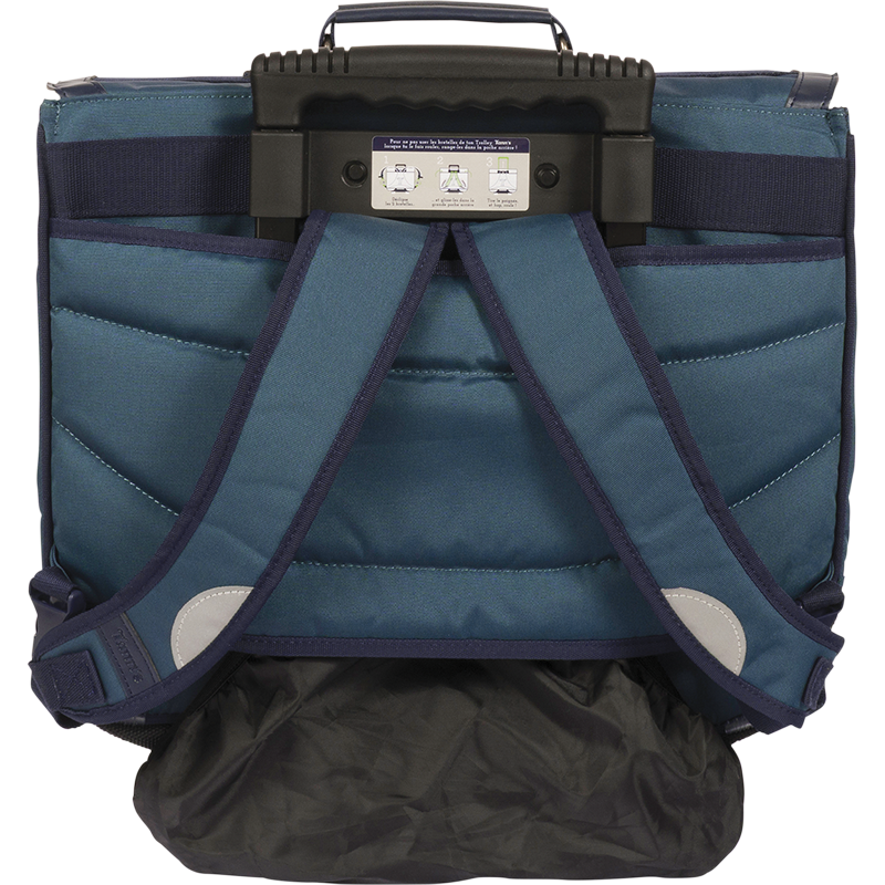 Cartable trolley Ethan vert
