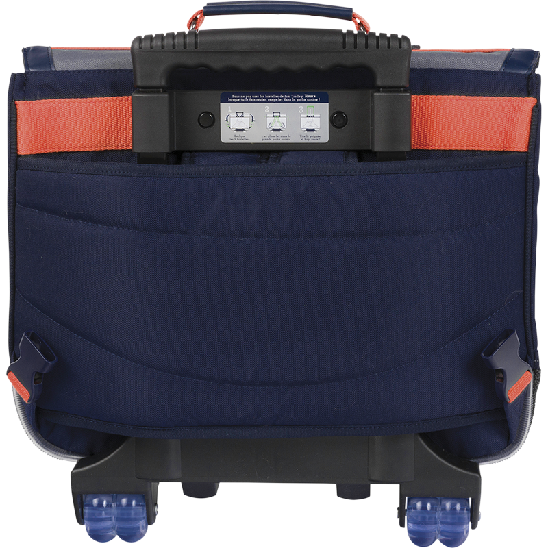 Cartable trolley Joe bicolore