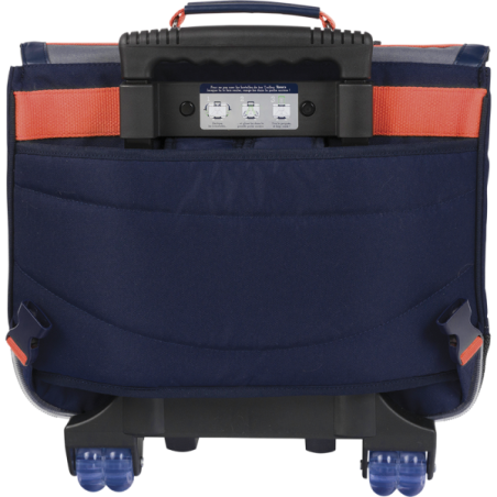 Cartable trolley Joe bicolore