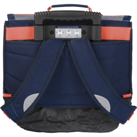 Cartable trolley Joe bicolore