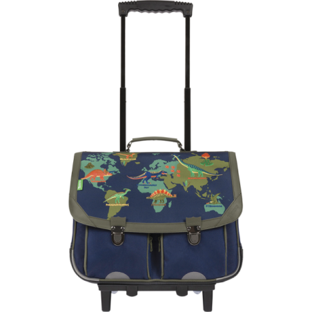 Cartable trolley Marius bleu