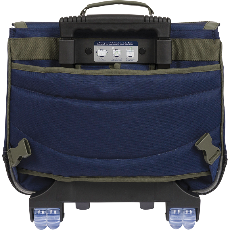 Cartable trolley Marius bleu