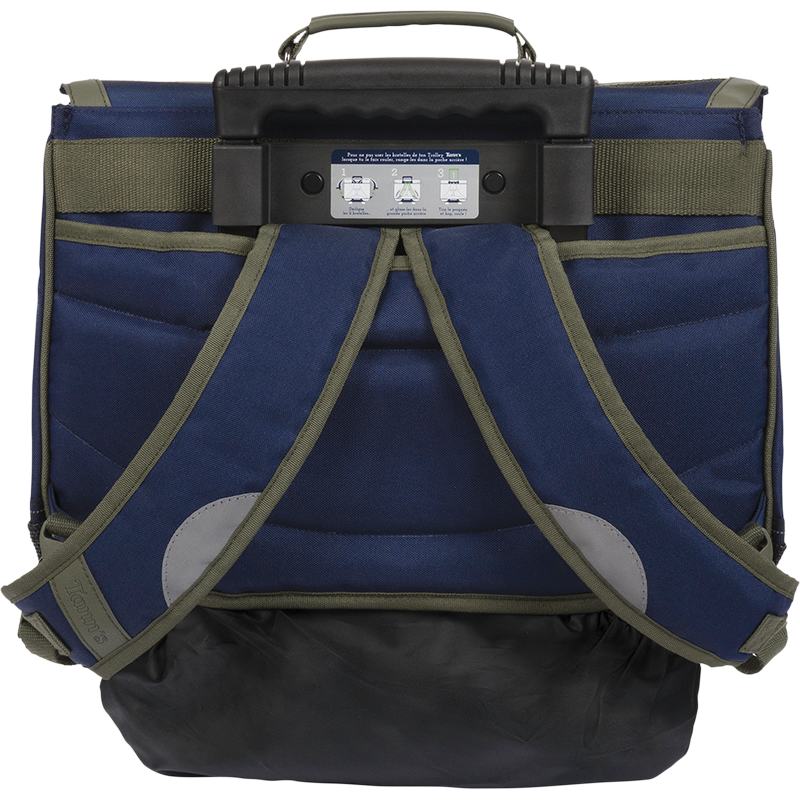 Cartable trolley Marius bleu