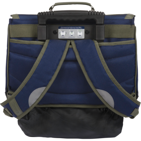 Cartable trolley Marius bleu