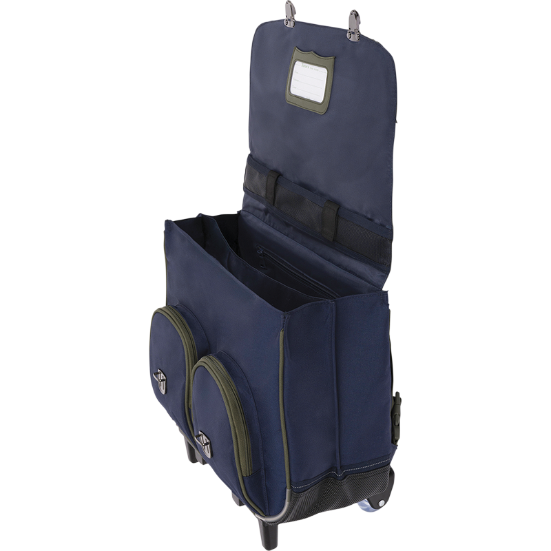 Cartable trolley Marius bleu
