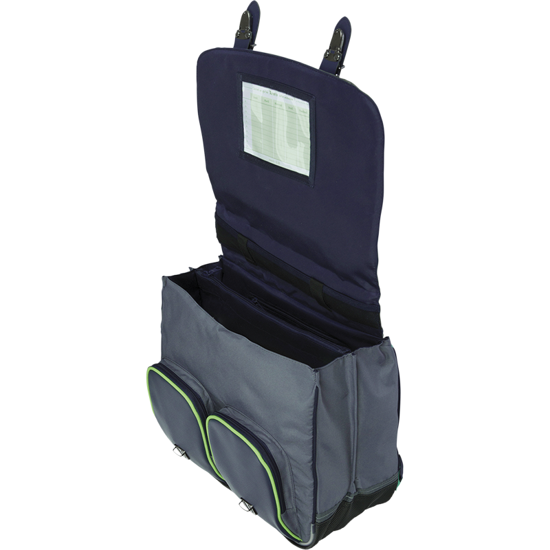 Cartable Tiago gris